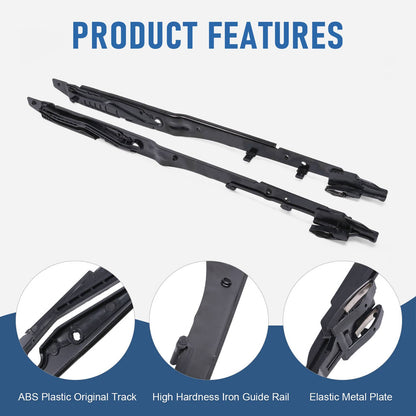 Solidspare Sunroof Track Assembly Repair Kit Fits 2015-2020 F150 2017-2019 F250 F350 F450