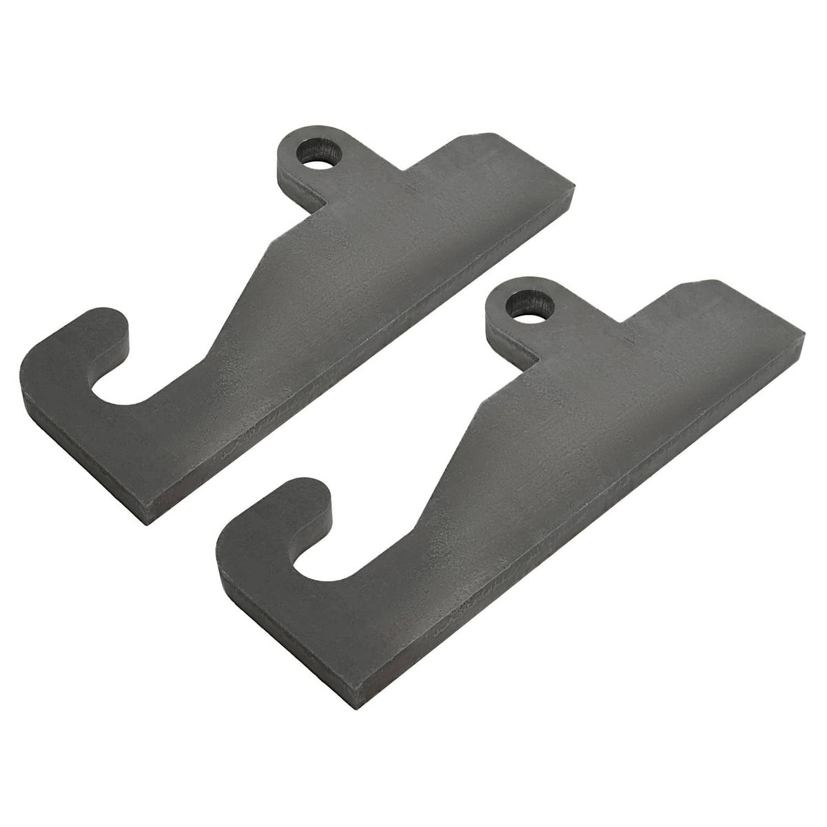 Solidspare 2PCS Quick Attach With Wear Ears Loader brackets Coupler For JRB 416 Blank Steel