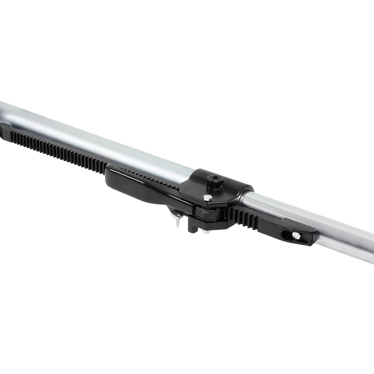 Solid Spare Truck Bed Rod Rack Fishing 4 Rod Holder Aluminum Adjustable Pickup Silvery Black