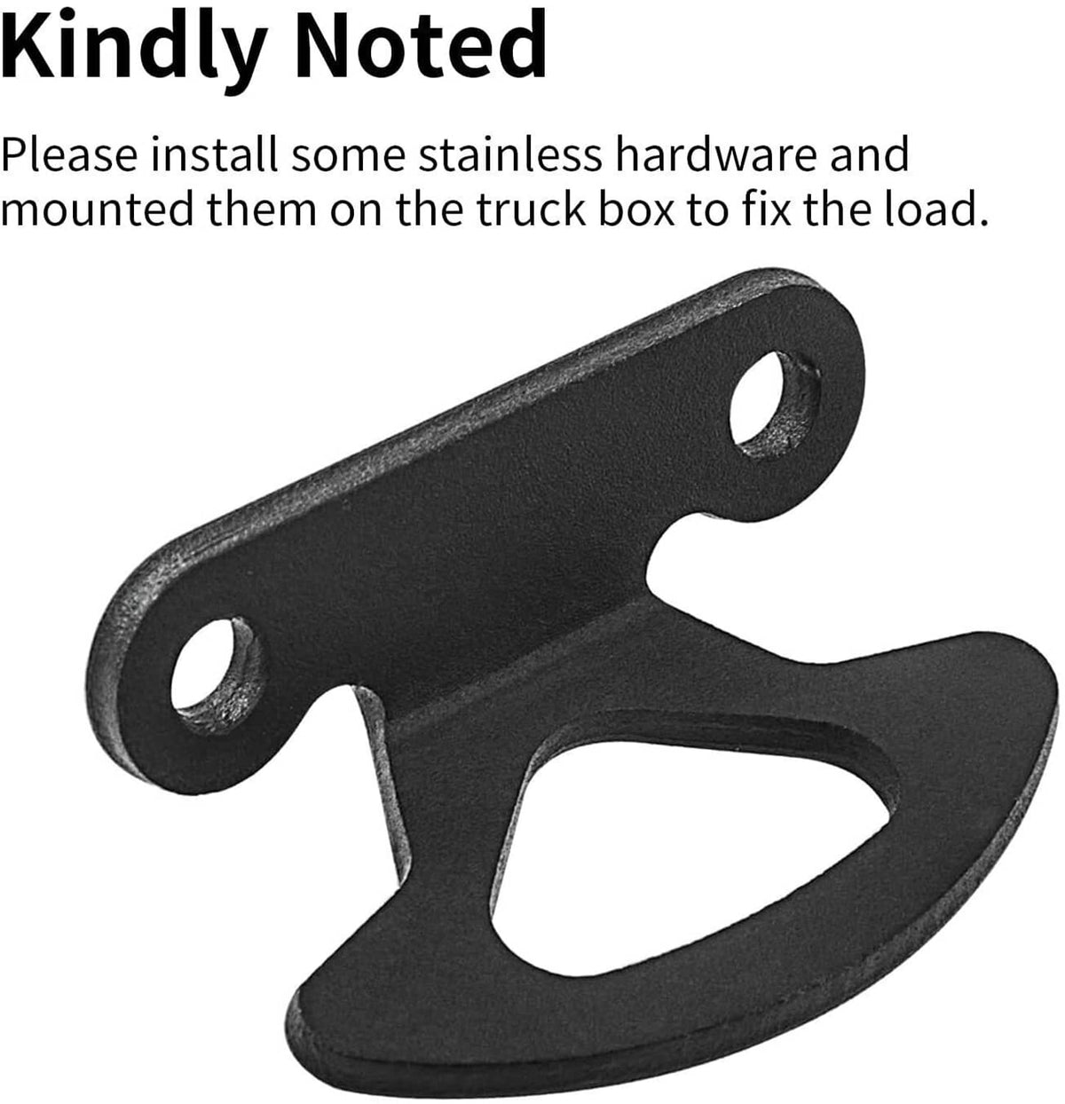 Solidspare Truck Bed Tie Down Hooks Anchors Bracket For 2000-2017 Ford F150 Bed Inner Hook