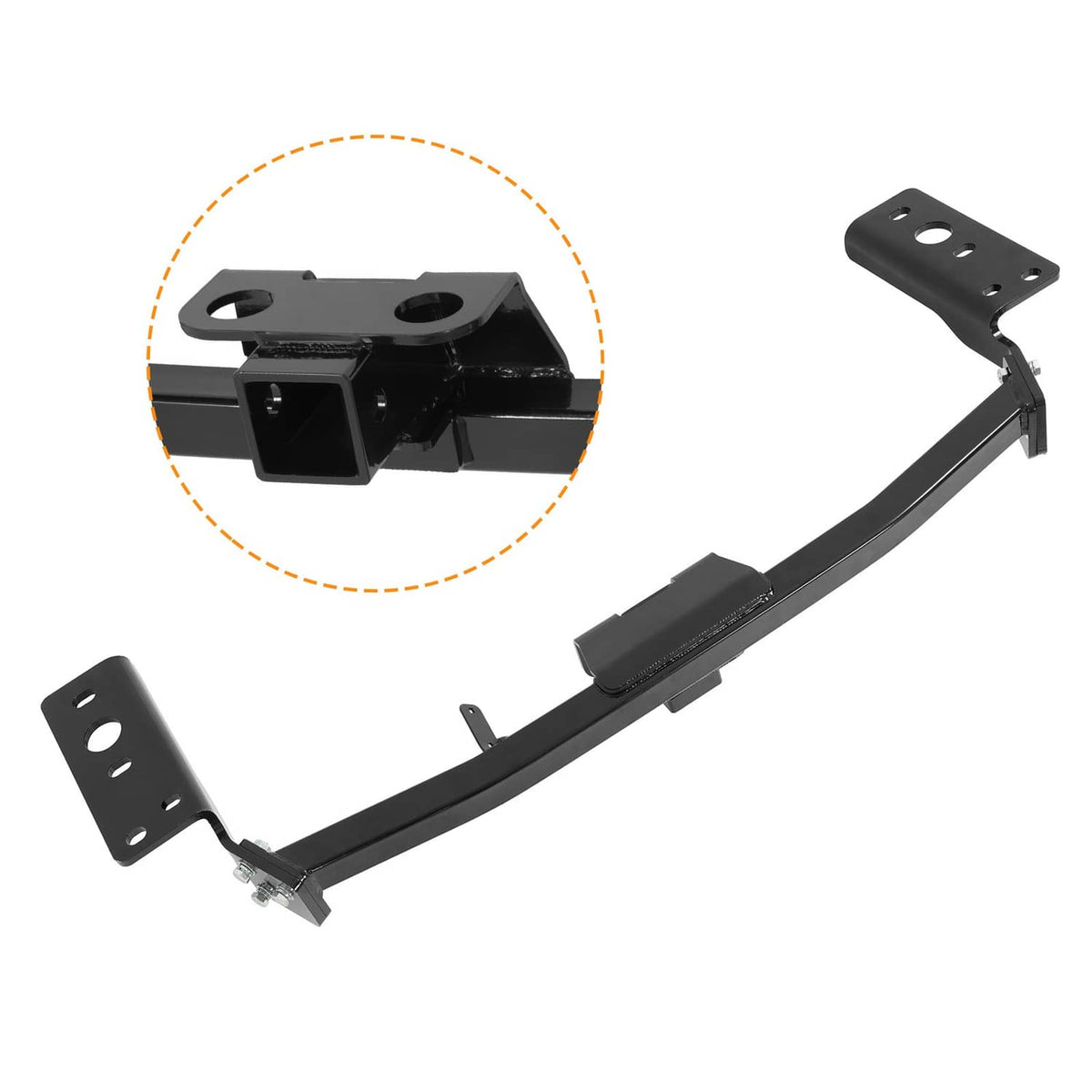 Solid Spare 2" Receiver Trailer Hitch For Chrysler 300 Dodge Charger Challenger 2011-2014