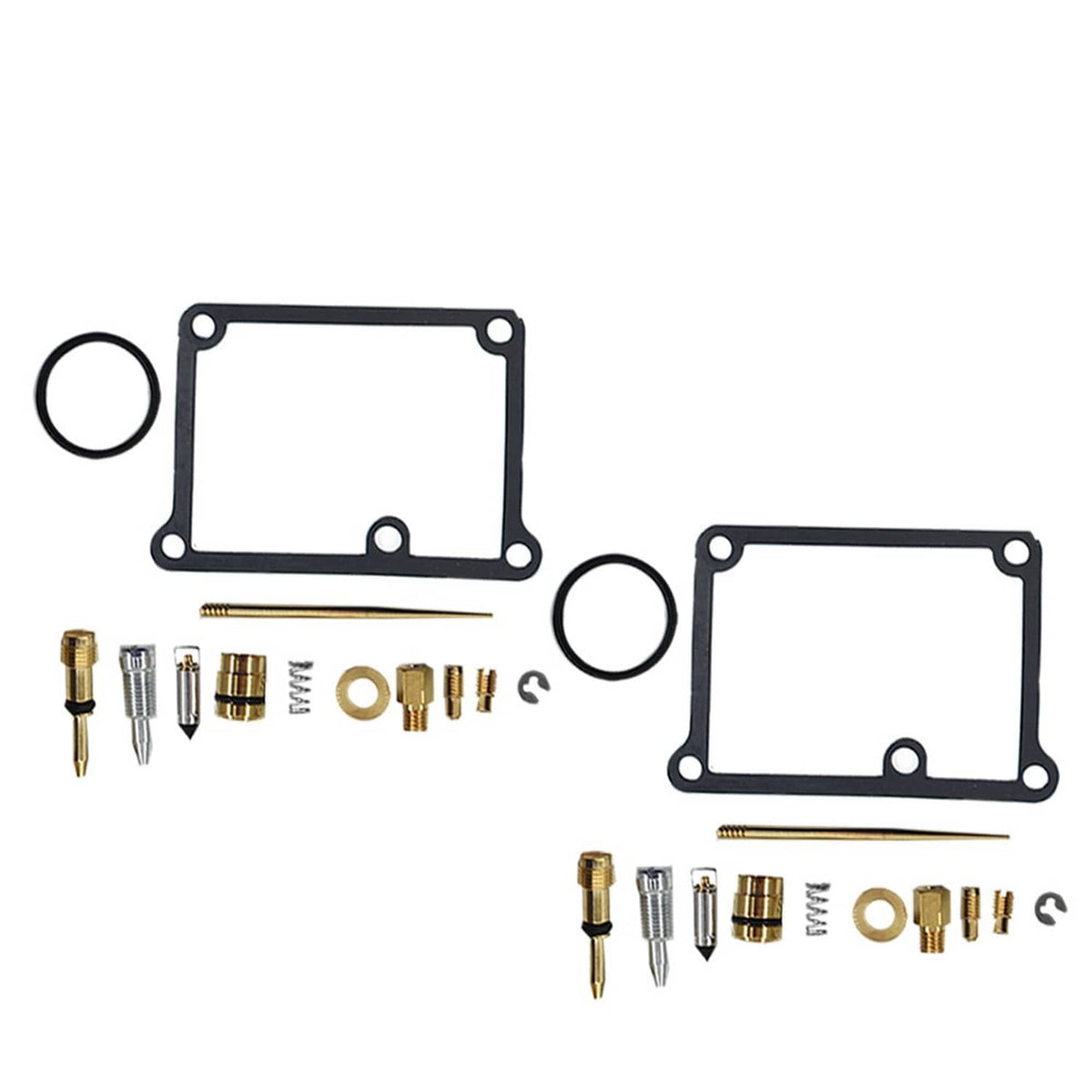 Solidspare 2 x Carburetor Rebuild Repair Kit Set For Yamaha Banshee 350 YFZ350 88-06 Carb