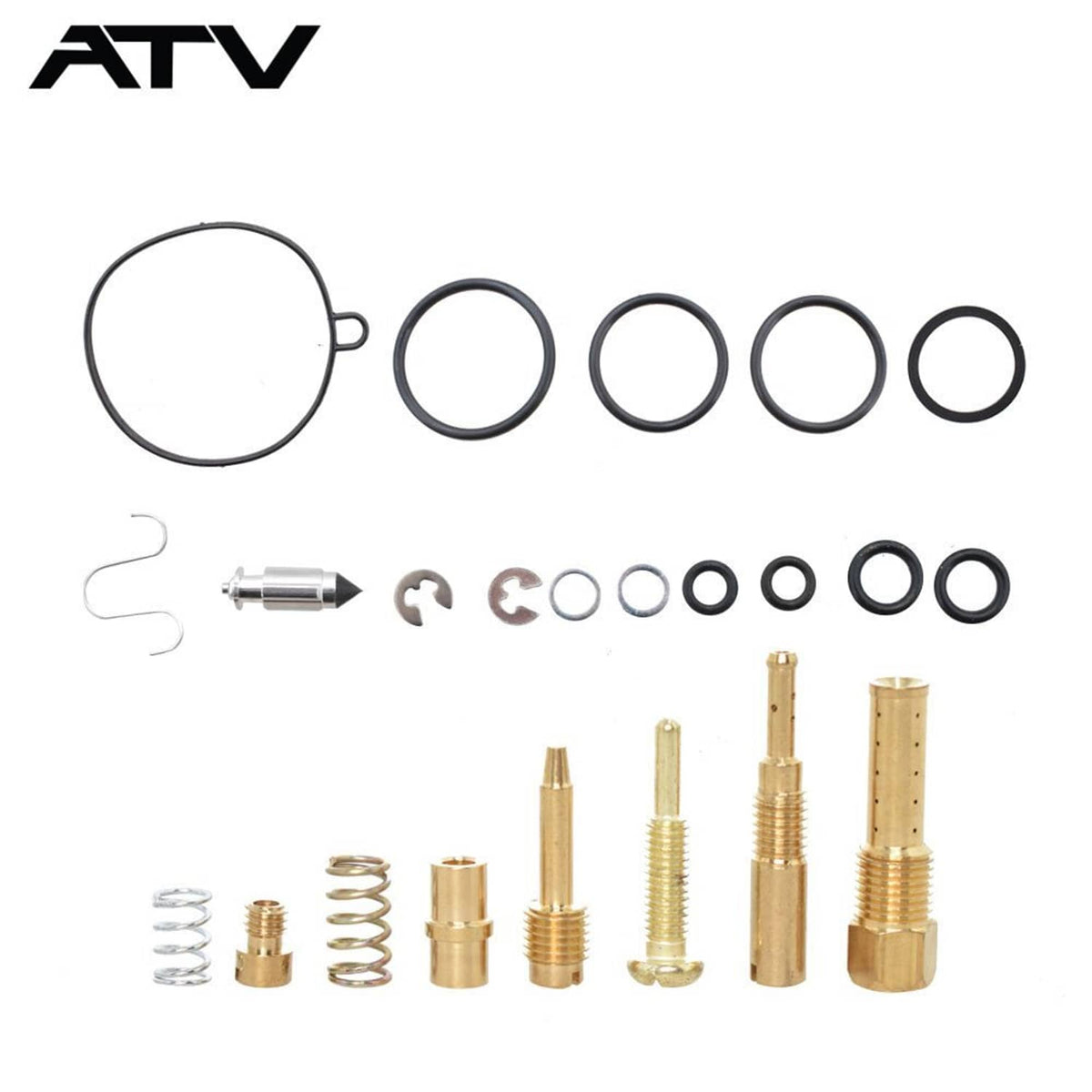 Solidspare Generic For Honda 1999-2006 TRX90 TRX 90 Full Carburetor Carb Rebuild Kit US