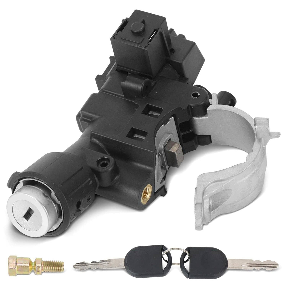 Solidspare Ignition Switch Housing Lock Cylinder W/2 Keys For 2008-2011 Ford Focus Escape