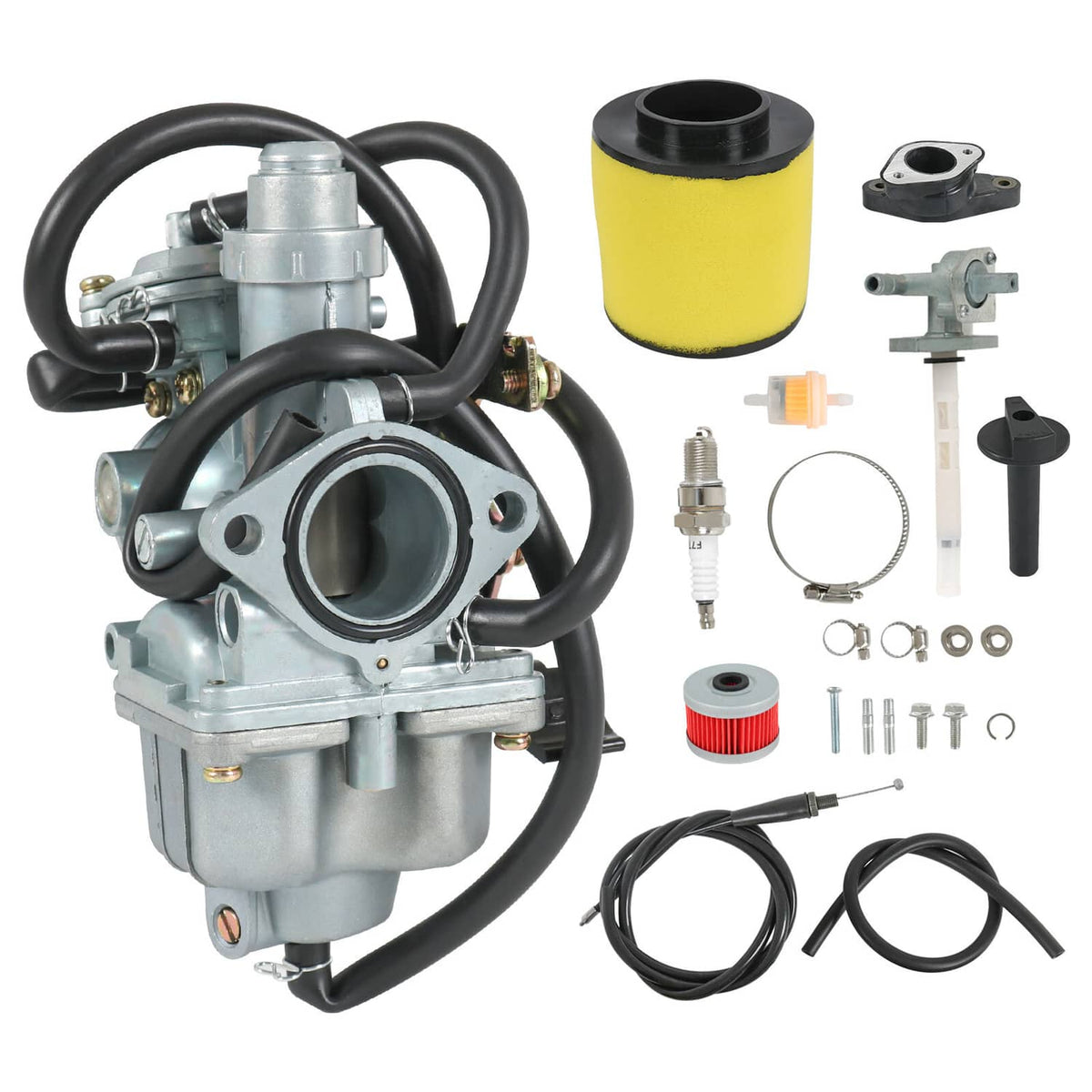 Solidspare Carburetor for Honda TRX 250 Recon 250 TRX250TE TRX250TM 1997-2001 2002-2007 NEW