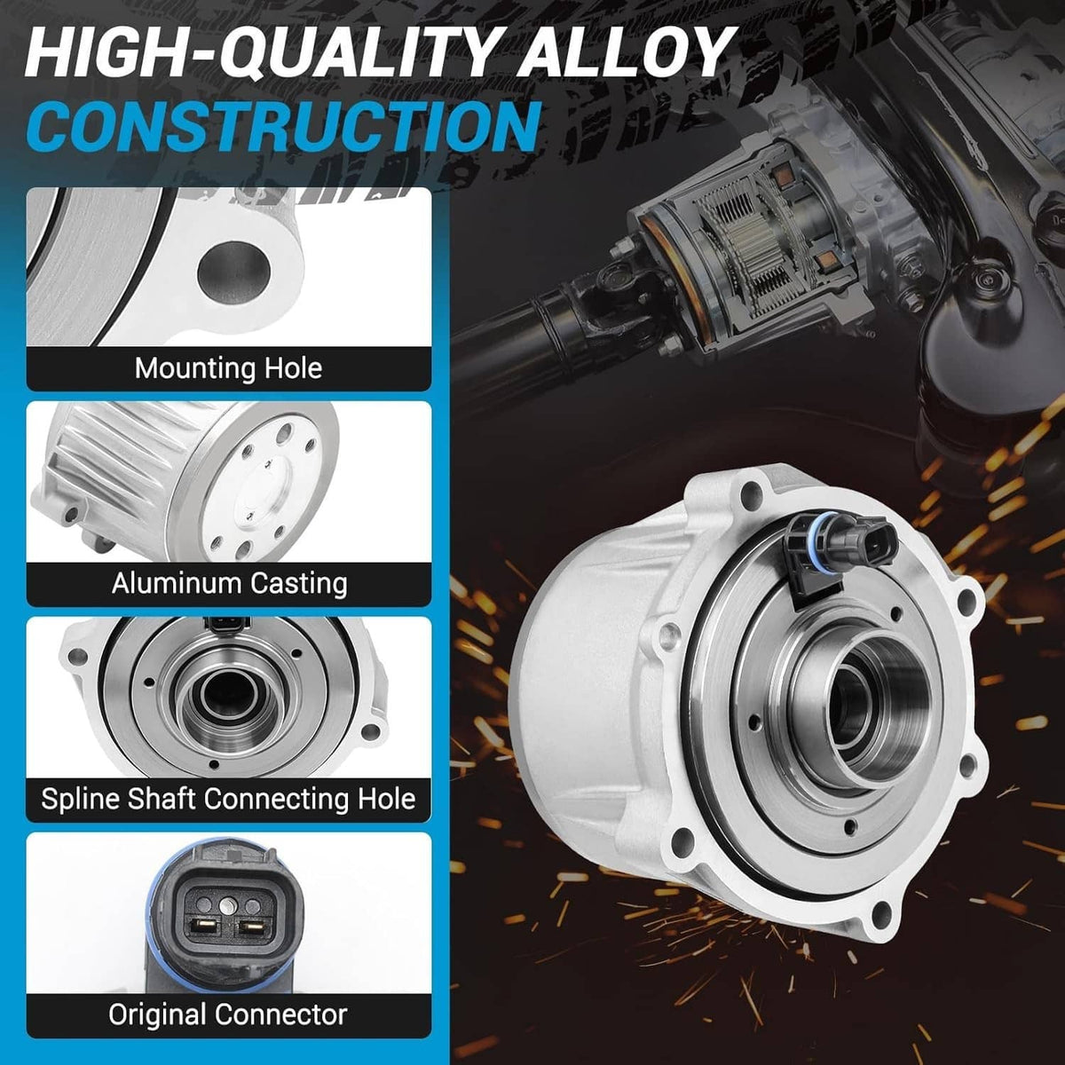 Solidspare Rear Differential Viscous Coupler Coupling For 2006-2017 Toyota RAV4 41303-42023