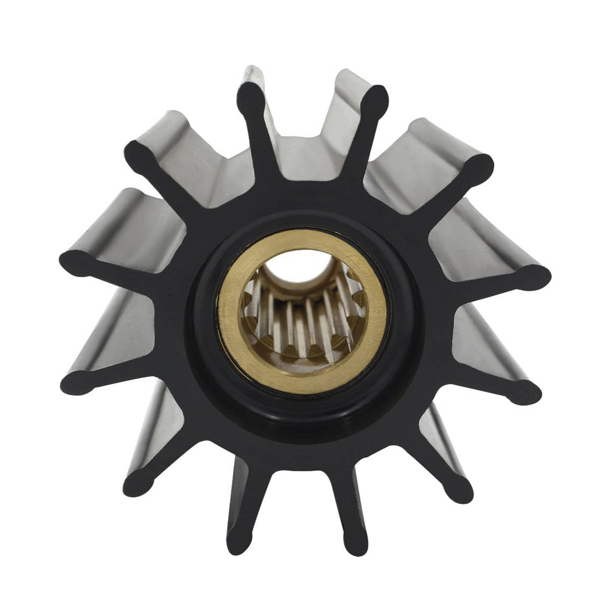 Solid Spare 2Pcs Water Pump Impeller Caterpillar 2820683 2845561 123-0492 109-5324 109-5327