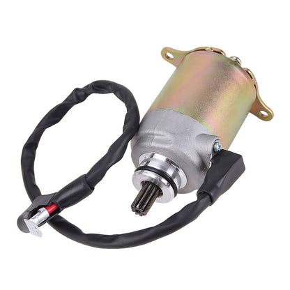 Solidspare 125cc 150cc Starter Motor For Chinese Scooter Taotao ATV Go Kart GY6 9 Teeth NEW