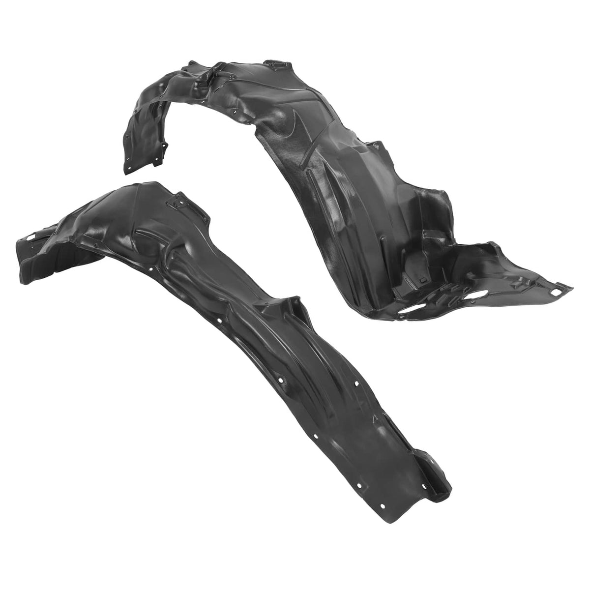 Solid Spare Front Set of 2 Inner Fender Liner For Honda Accord Sedan 2003-2007 06 05 Pair