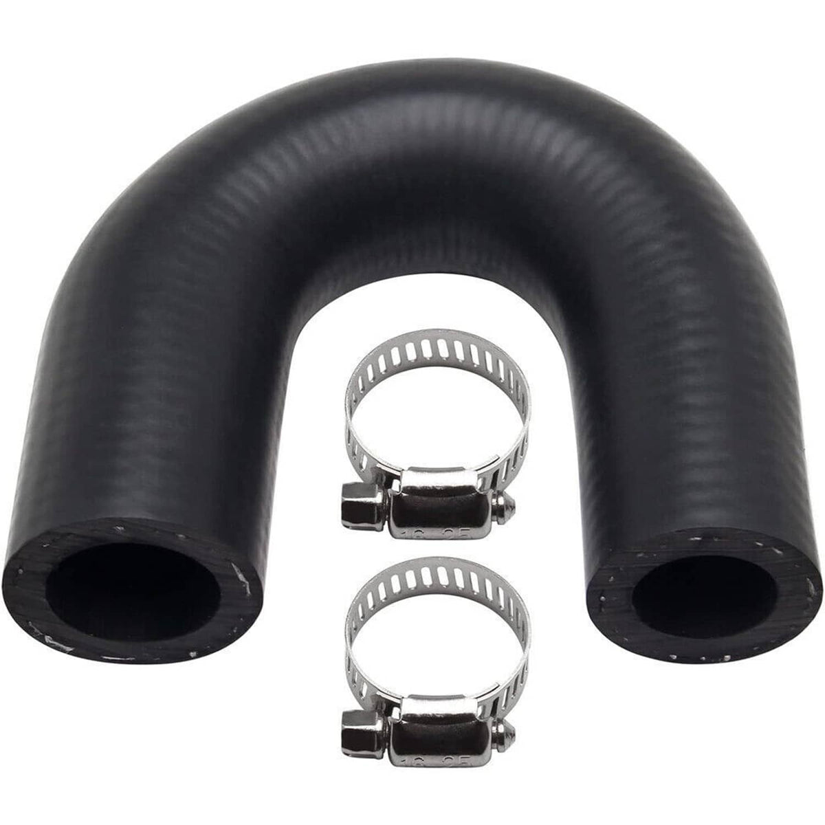 Solidspare LS Heater Core Bypass Delete Hose Coolant Crossover w/ Clamps For Chevy Pontiac