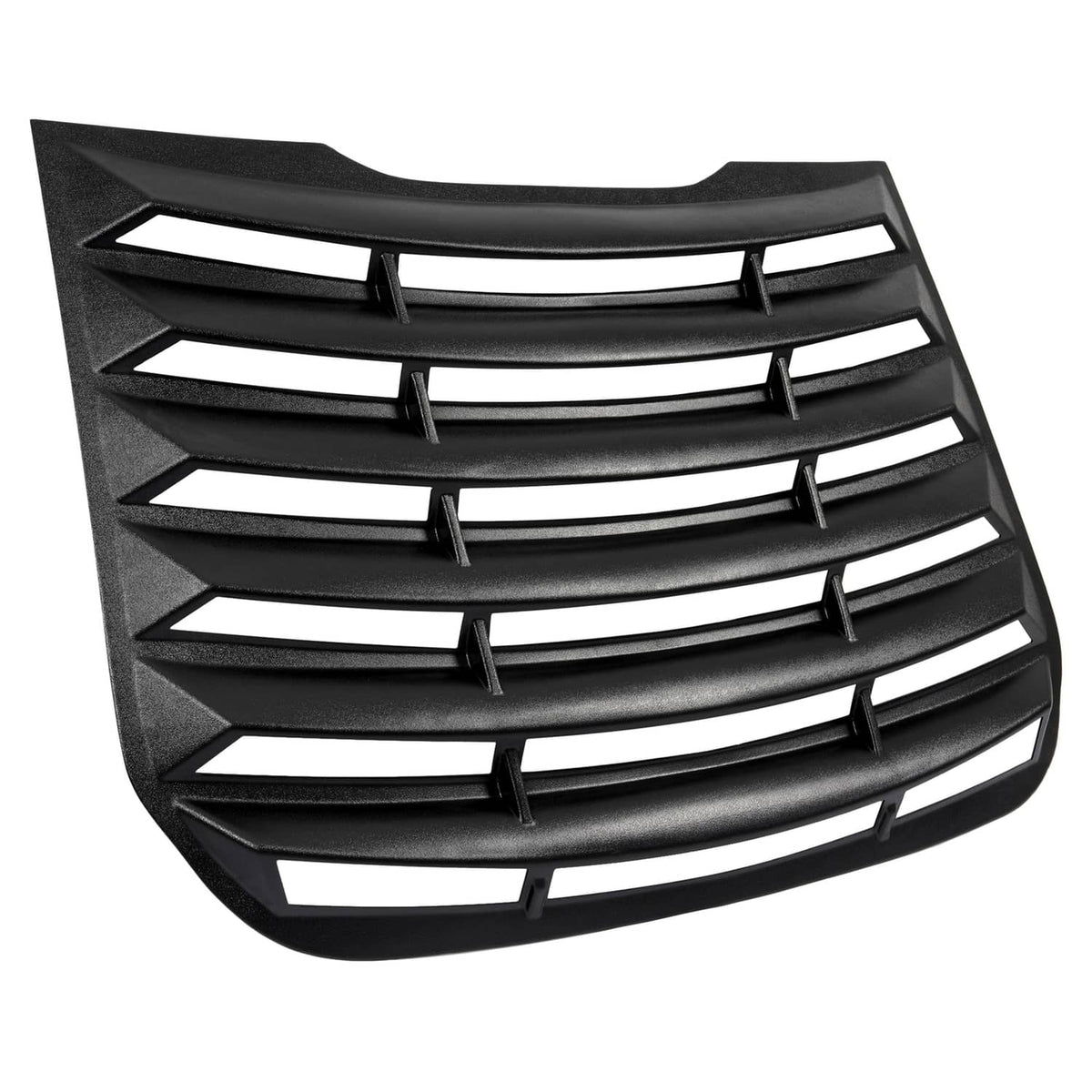 Solid Spare Matte Black Rear Window Louver Sun Shade Cover W/Tape For Ford Fusion 2013-2020