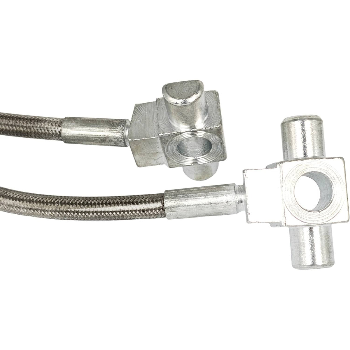 Solid Spare 2X Front Extended Brake Line 89340S for GMC C15 C25 K15 K25 Suburban 1971-1991