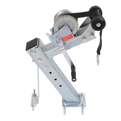 Solidspare Adjustable Sturdy Steel For Heavy Capacity Winch Stand 1400lbs Winch Galvanized
