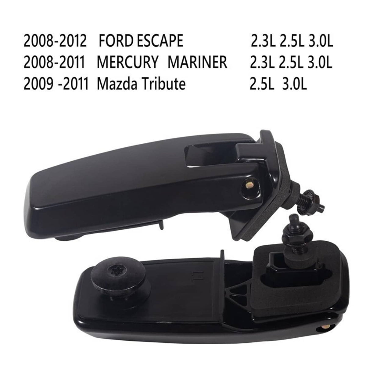 Solidspare Rear Liftgate Window Glass Hatch Hinge for 2008-2012 Ford Escape Mariner Tribute