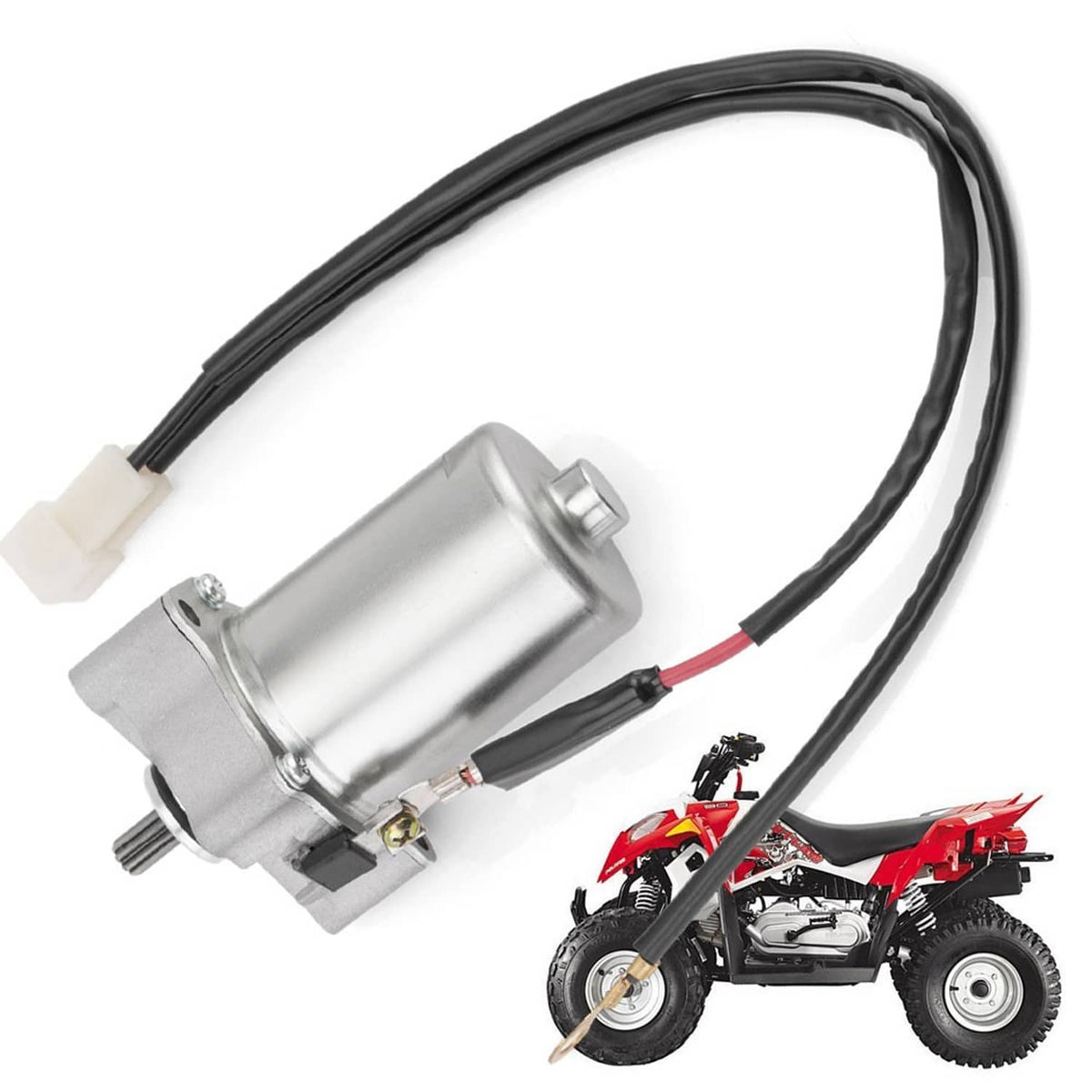 Solidspare Starter Fit for Polaris Outlaw 110 / Sportsman 110 2016-2025 / 0453478 0454952