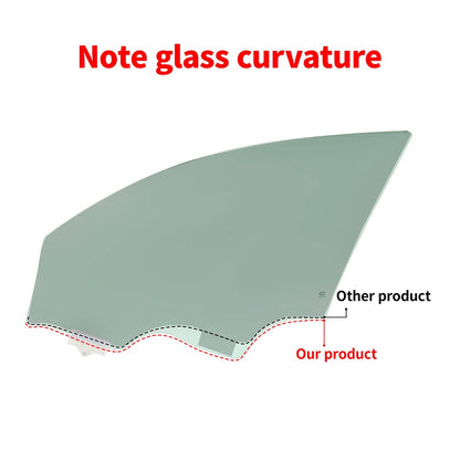 Solid Spare Fits Kia Optima 4D 2016-2020 Driver Left Side Front Door Window Tempered Glass