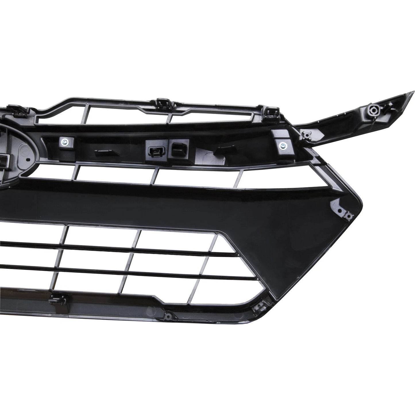 Front Bumper Upper Grille Matte Black Replacement For 2024 2025 Subaru Crosstrek