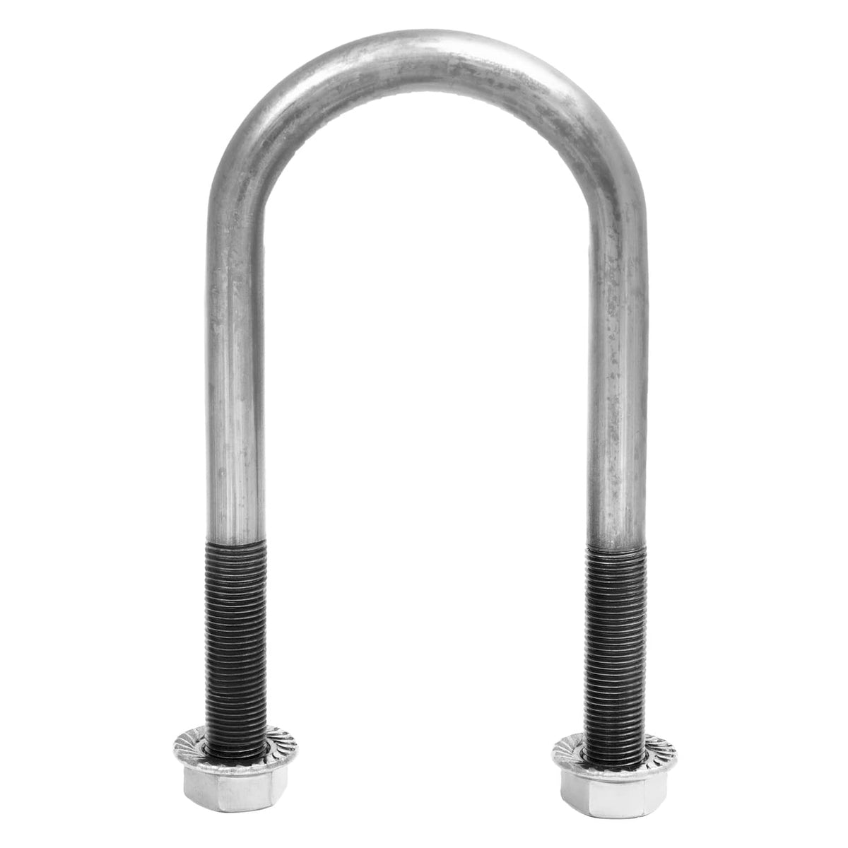 Solidspare 4 PCS Steel Trailer Leaf Spring U-Bolt For 2 Inch Axle Tube 6 Inch Long