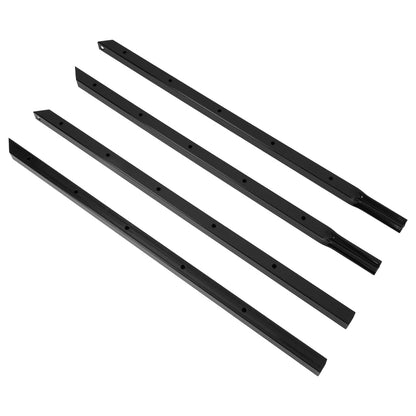 Solid Spare Wall Mounting Bumper Stand - Auto Body Paint Stand Rack w/ 6 Removable Arms