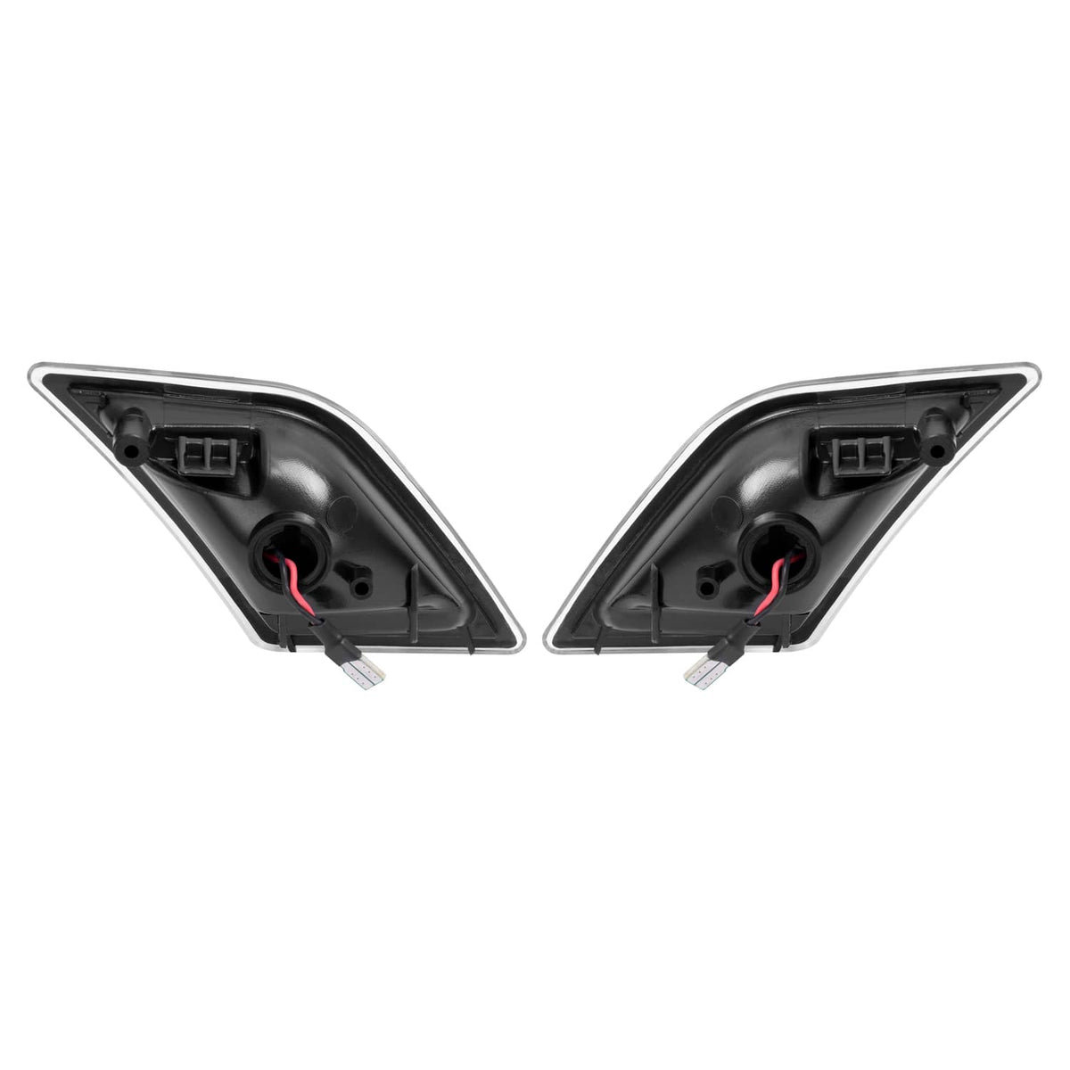 Solid Spare LED Bumper Side Marker Lights For Mercedes-Benz C300/C350/C63 AMG 4-Door 08-11