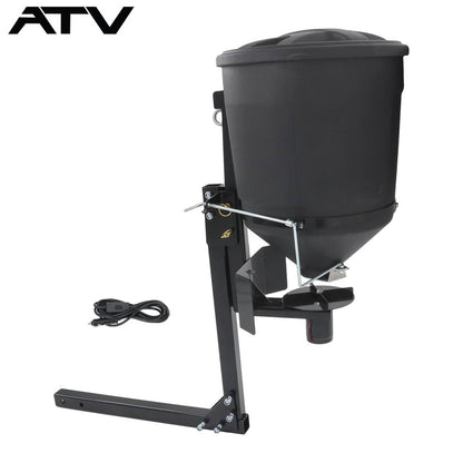 Solidspare Broadcast Spreader For Salt, Grass Seed, Fertilizer, Deer Feeder Seed UTV UTVS16