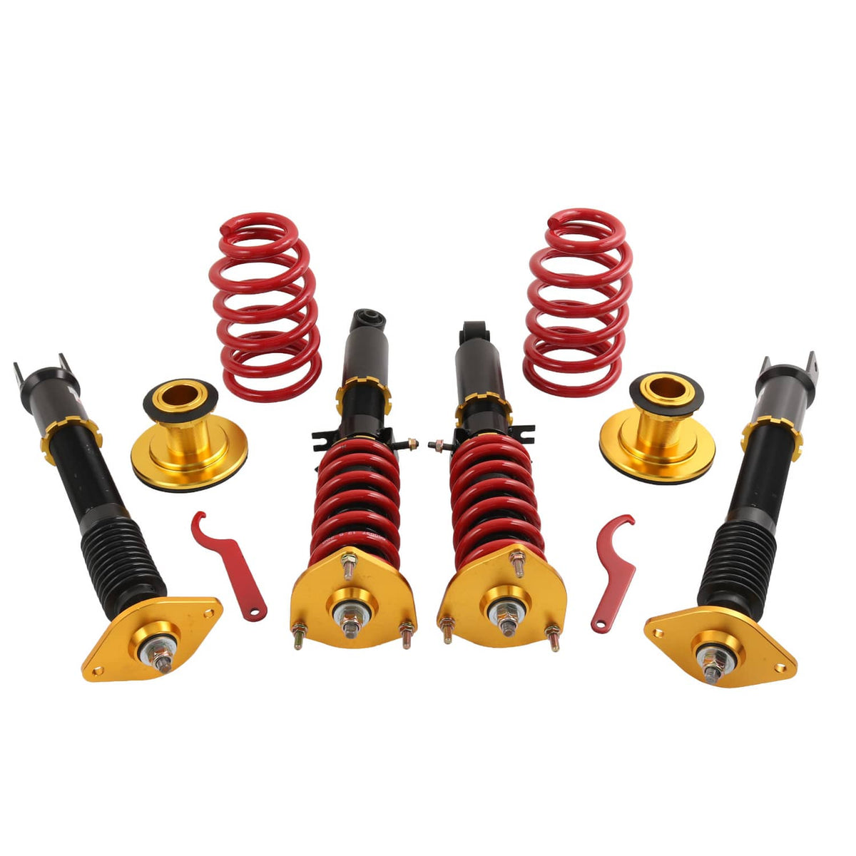 Solidspare Adjustable Coilovers Lowering Kit for Infiniti G37 Coupe Sedan RWD 2008-2015