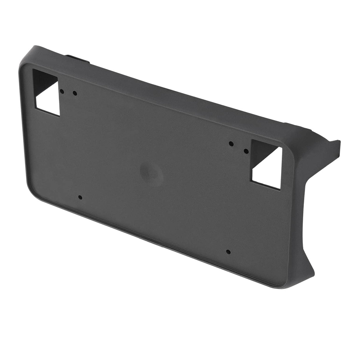 Solid Spare Front Bumper License Plate Bracket Tag Holder For 2016-2019 Chevy Silverado 1500