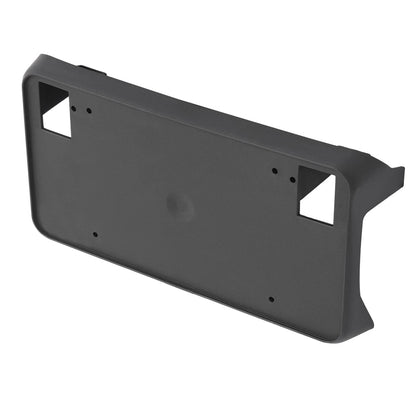 Solid Spare Front Bumper License Plate Bracket Tag Holder For 2016-2019 Chevy Silverado 1500