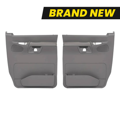 Solid Spare For 2004-2008 Ford E-150 E-250 E-350 E-450 Interior Door Panels Left Right Side