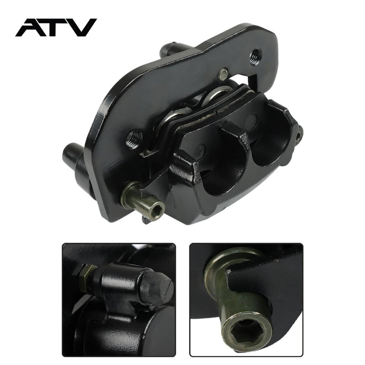 Solidspare For Can-Am Outlander 450 500 570 650 850 1000 1000R Front & Rear Brake Calipers