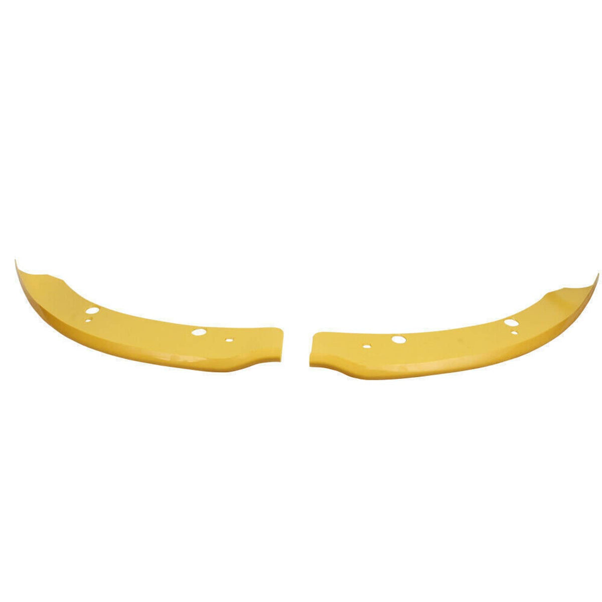 Solidspare Front Bumper Lip Splitter Trim Cover Yellow For 2015-2022 Dodge Charger SRT Scat