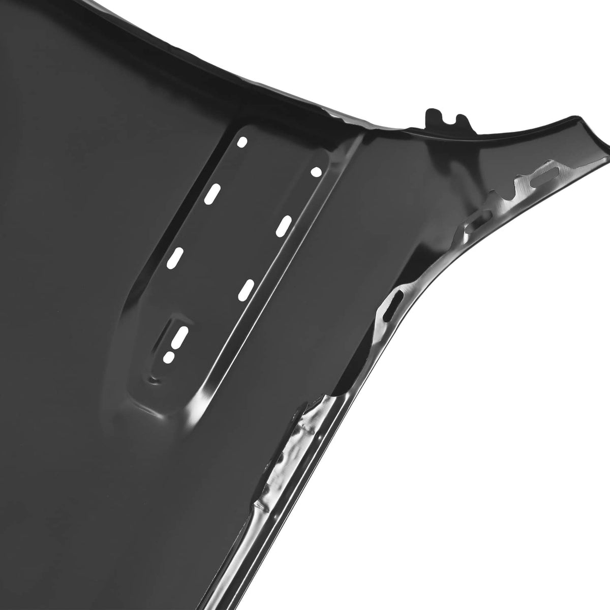 Solid Spare For GMC Sierra 1500 2019-23 Electrophoresis Black Front Fender Left Driver Side