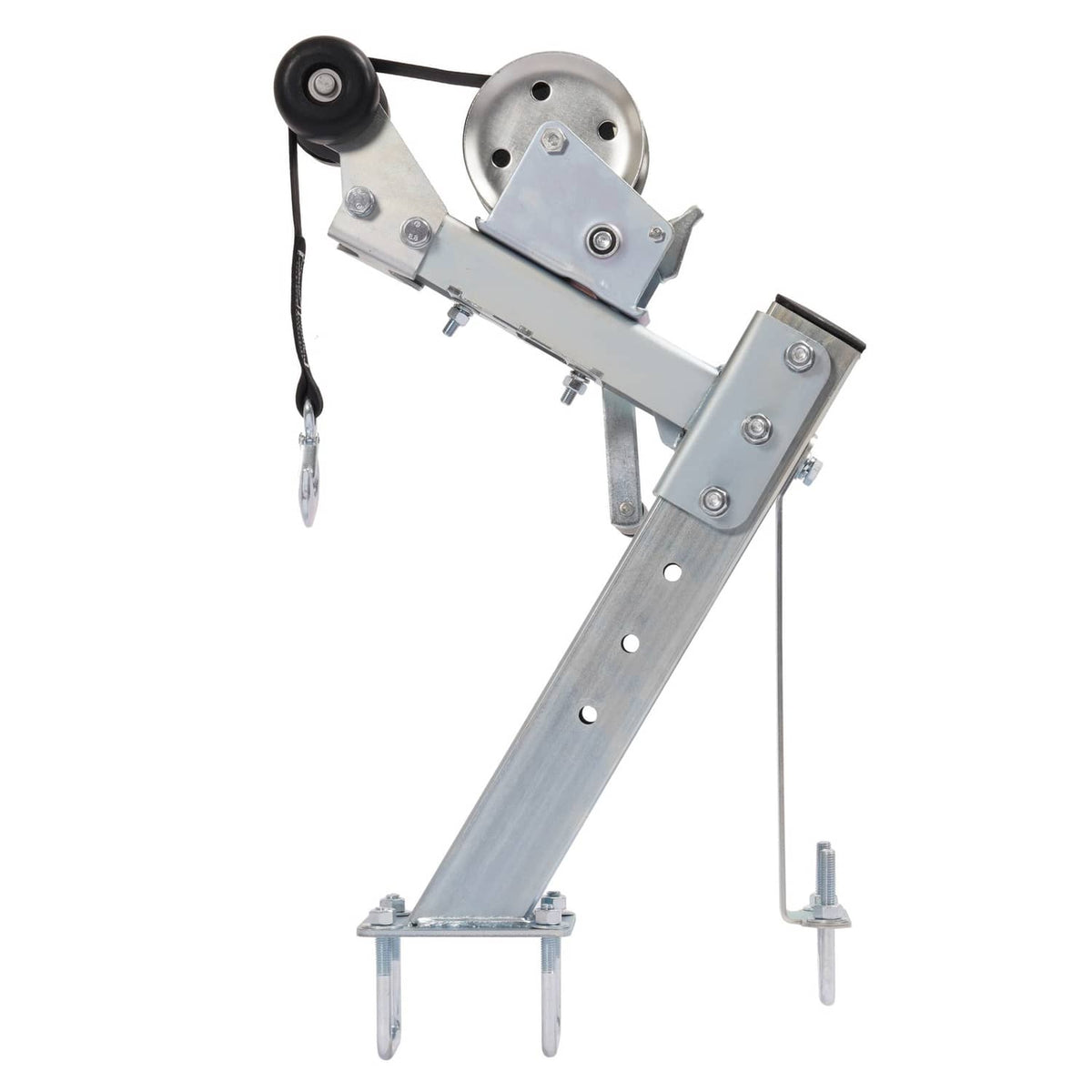 Solidspare Adjustable Sturdy Steel For Heavy Capacity Winch Stand 1400lbs Winch Galvanized