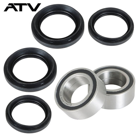 Solidspare For Honda TRX300FW Fourtrax 4x4 Both Front Wheel Bearing Seal Kits 1988-2000