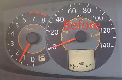 LCD & RIBBON for 2004 2005 2006 Nissan Quest S SE SL Van fix Speedometer Cluster