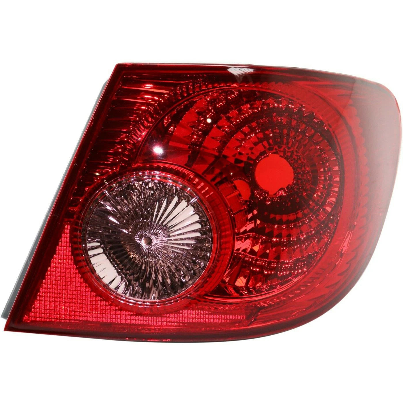 For 2003-2008 Toyota Corolla Outer+Inner Tail Lights Right Passenger Clear Lens