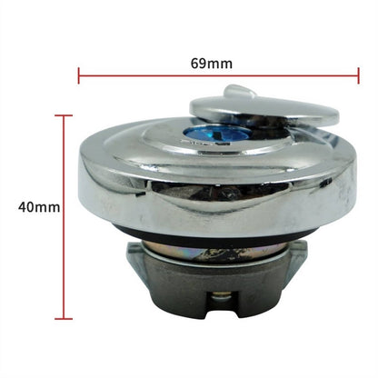 Solidspare Fuel Gas Tank Cap For Yamaha DragStar V-Star XVS650 XVS950 XVS1100 1998-2017