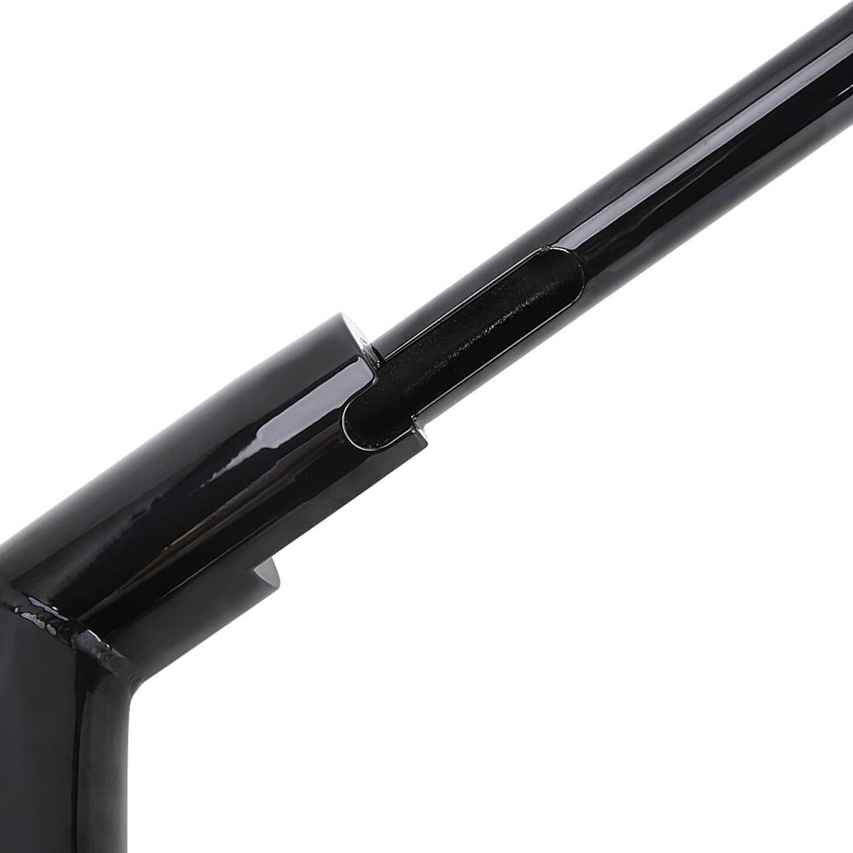 Solidspare BLACK 16" DNA MONSTER APE HANDLEBARS FAT BAR 2" FOR HARLEY BREAKOUT CVO SOFTAIL