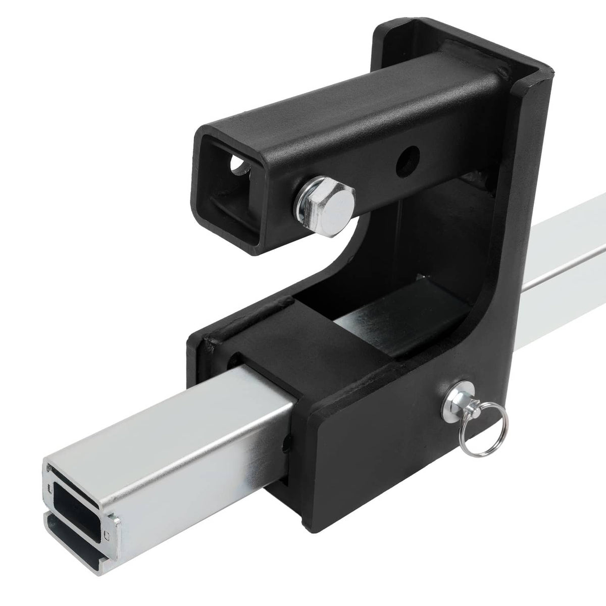Solid Spare 2" Receiver 500LB Hitch Truck Step XL Telescoping Up to 32" for Large Truck SUVs