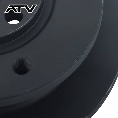 Solidspare Rear Wheel Brake Disc Rotor Hub For John Deere HPX615E HPX815E 4X2 4X4 AM135647