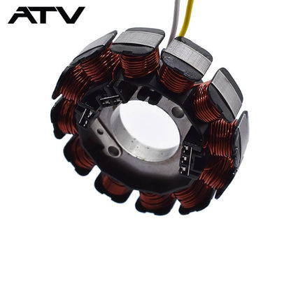 Solidspare New Stator & Gasket Fit for Yamaha YFZ450 2004 2005 2007 2008 2009 2012 2013