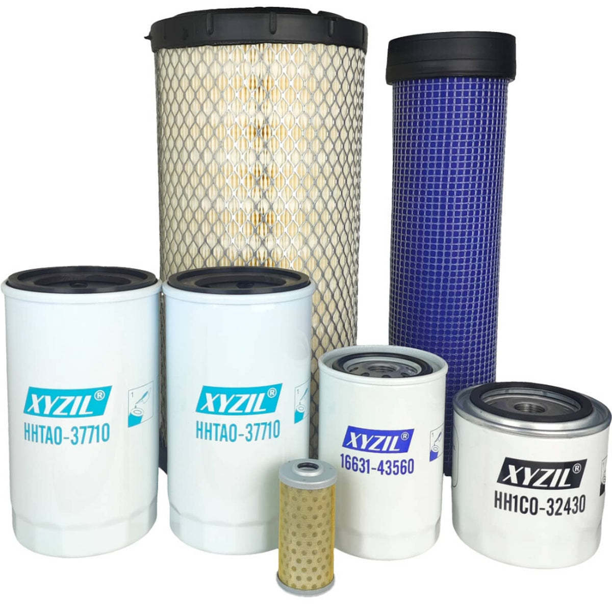 Solid Spare Maintenance Filter Kit Fit for Kubota M9540HD M9540FC M9540HD12 M95SH M95SDS