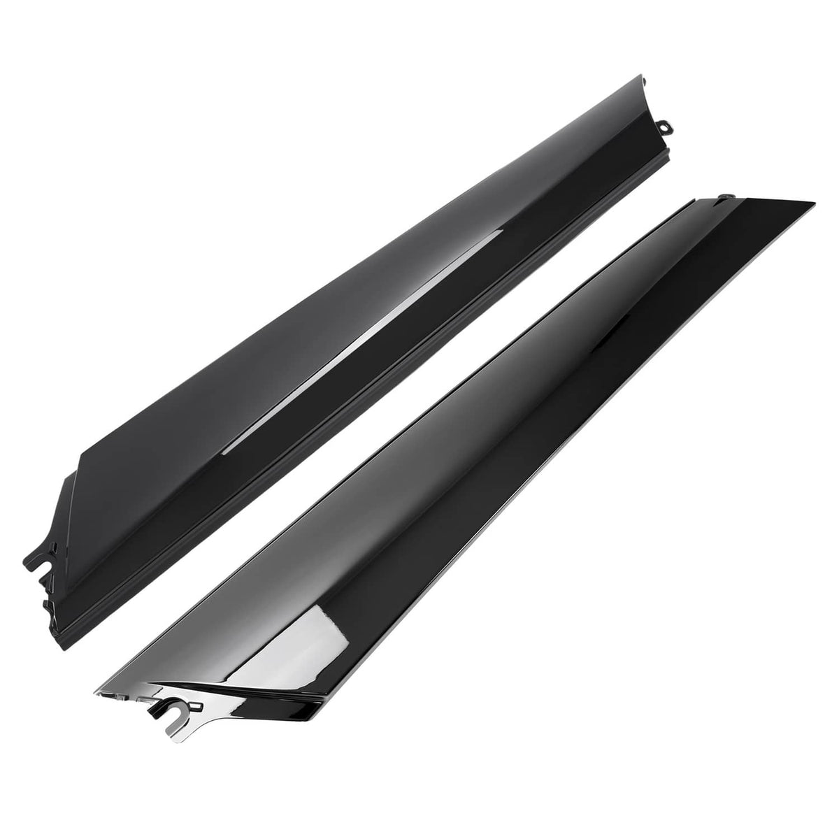 Solid Spare For Infiniti QX56 QX80 Nissan Armada 11-22 Windshield Trim Pillar Molding 2Pcs