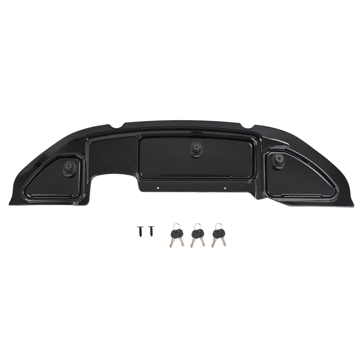 Solidspare For Club Car Precedent 2004-08.5 Golf Cart Dash Kit Dashboard W/Lock Gloss Black