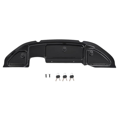 Solidspare For Club Car Precedent 2004-08.5 Golf Cart Dash Kit Dashboard W/Lock Gloss Black