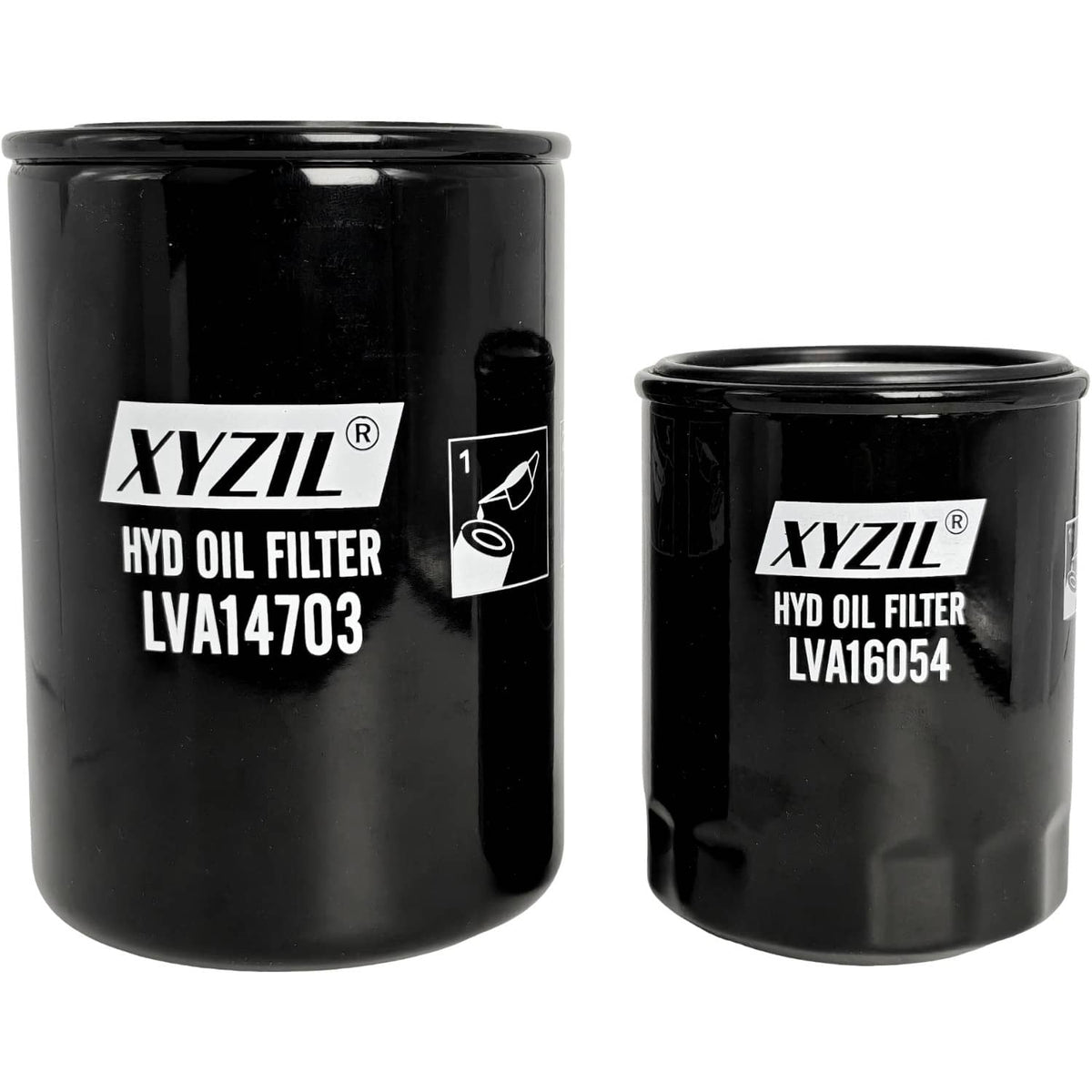 Solid Spare Filter Kit LVA14703 LVA16054 Fit for John Deere 2032R 2036R 2038R 3025E Tractor