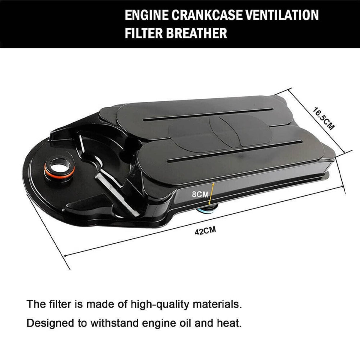Solidspare 2xFilter For Fleetguard Crankcase CCV For Ram 2007.5-2020 6.7L Cummins 2500-5500