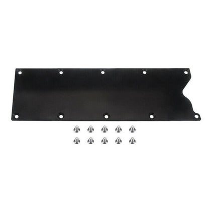 Solidspare For LS Gen 3 Billet LS1 LS2 LS3 LS7 Valley Pan Cover Plate (Knock Sensor Delete)