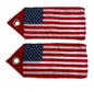 (2) Snow Plow Blade Marker Flags - American Flag USA for Western 59700, 1308210