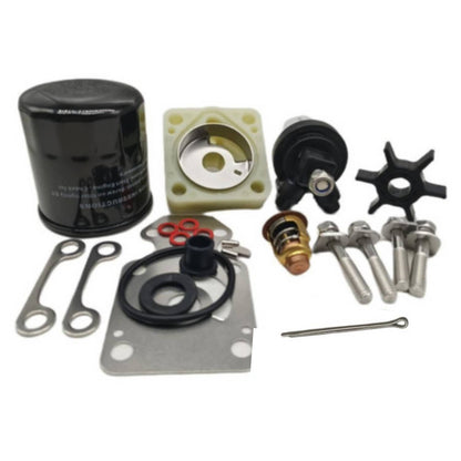 Solid Spare Maintenance Service Kit For Yamaha F20B (2007+) Years Outboard & Oil Fuel Filter